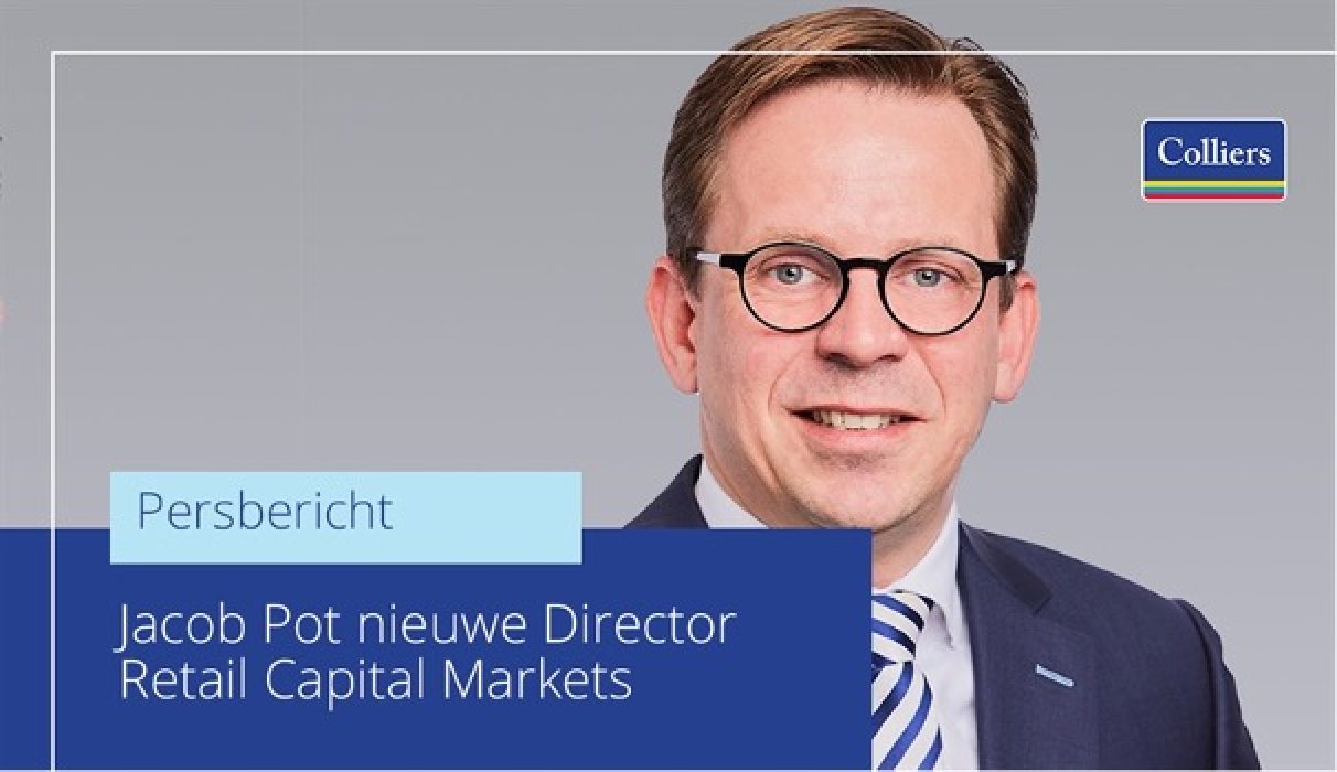 Jacob Pot, Director Retail Capital Markets bij Colliers