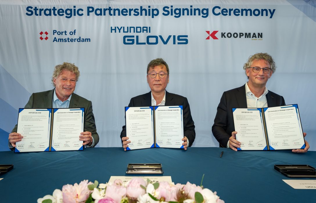 Partnership Port of Amsterdam, Hyundai Glovis en Koopman