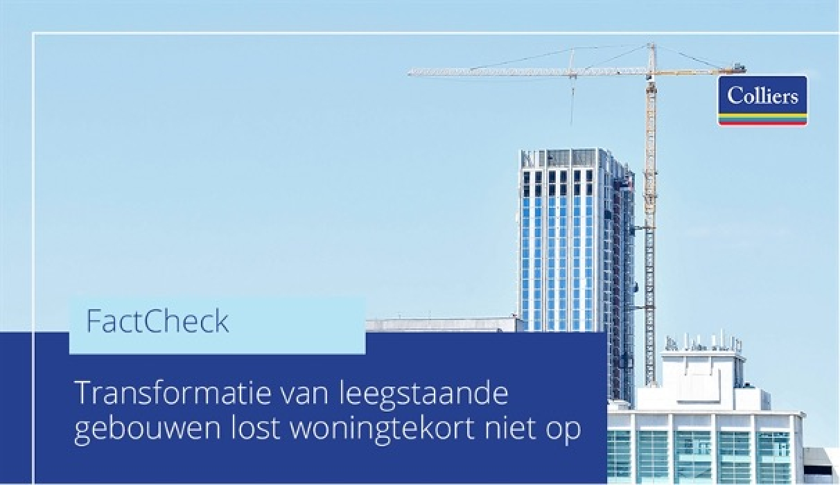 Transformatie van leegstaande gebouwen lost woningtekort niet op