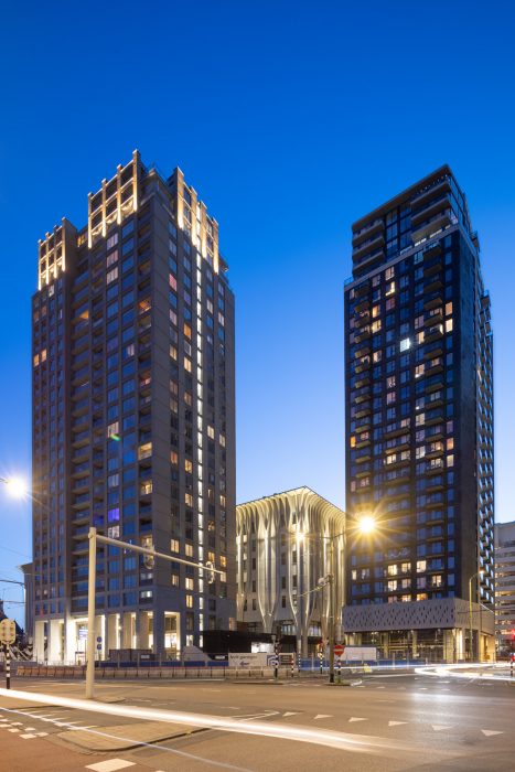 Woontoren Adagio in Den Haag