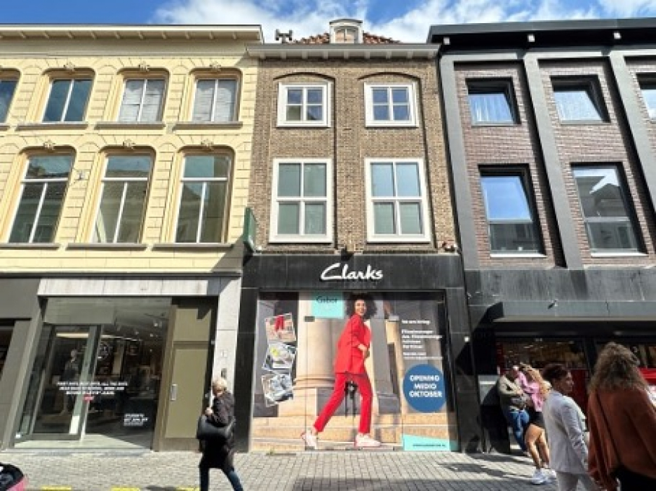 Winkelpand aan de Eindstraat 7 in Breda