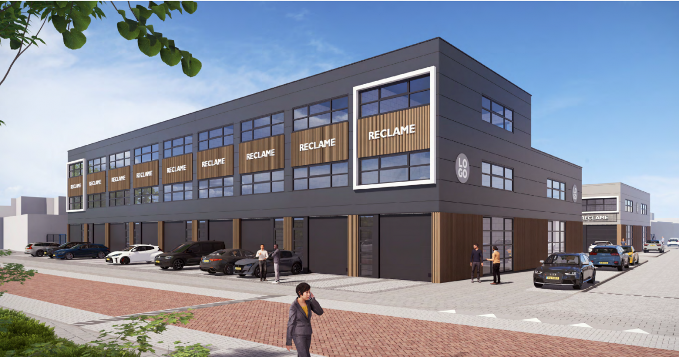 Bedrijventerrein Groot Vettenoord in Vlaardingen