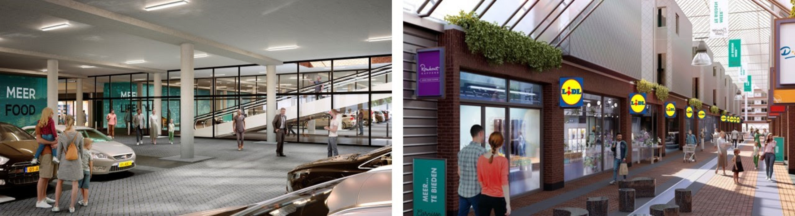 Herontwikkeling winkelcentrum Carnisse Veste in Barendrecht