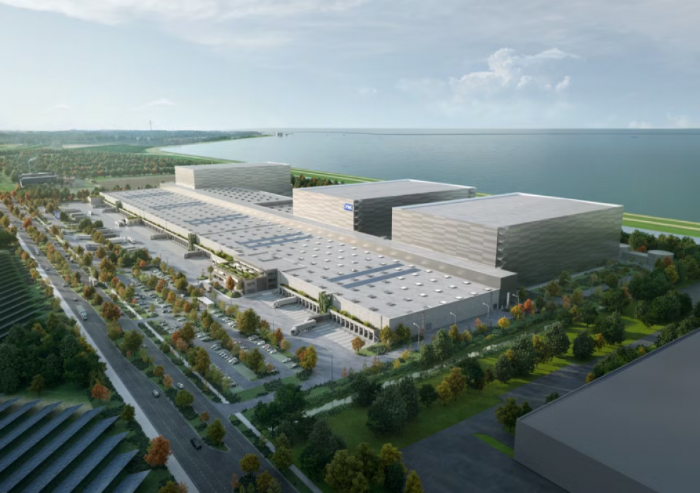 Artist impression DC van Jysk in Lelystad