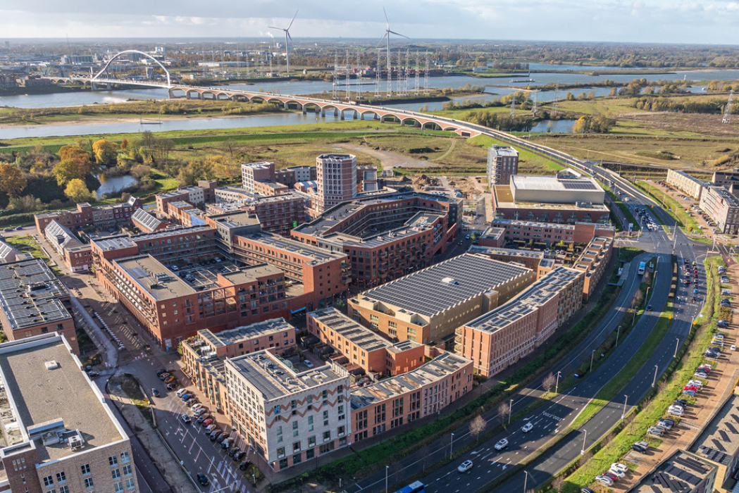 Winkelcentrum Hart van de Waalsprong in Nijmegen