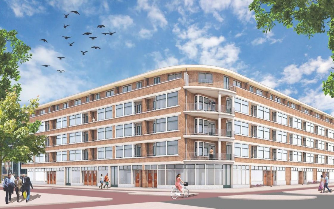 Impressie voorzijde Alhenablok