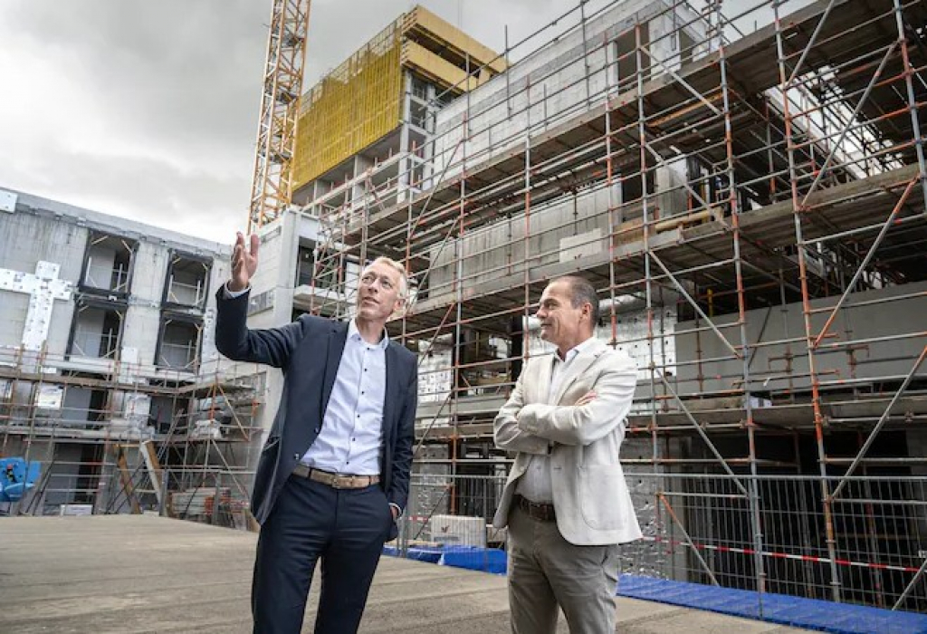 BPD-bestuursvoorzitter Harm Janssen (links) en Rabobank-directielid Carlo van Kemenade