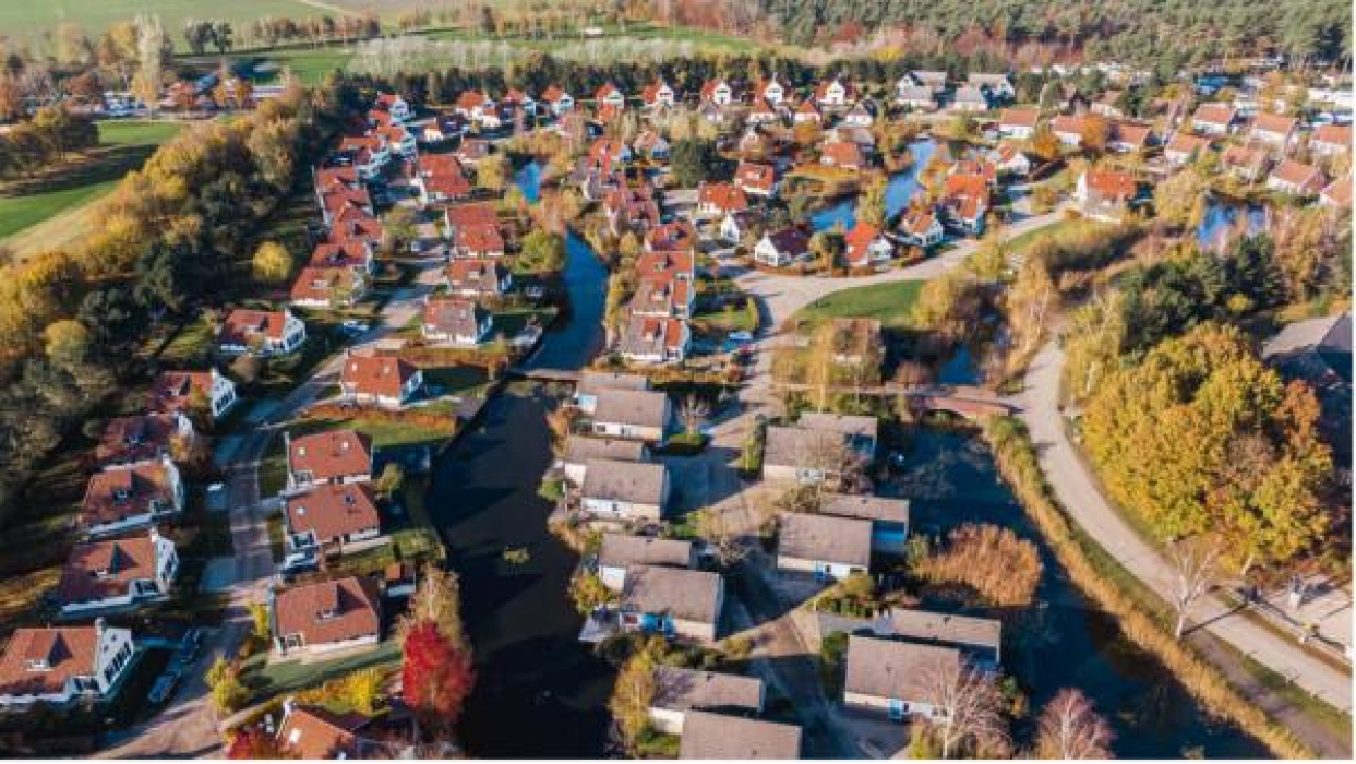 Luchtfoto recreatiecentrum De Schatberg, Sevenum