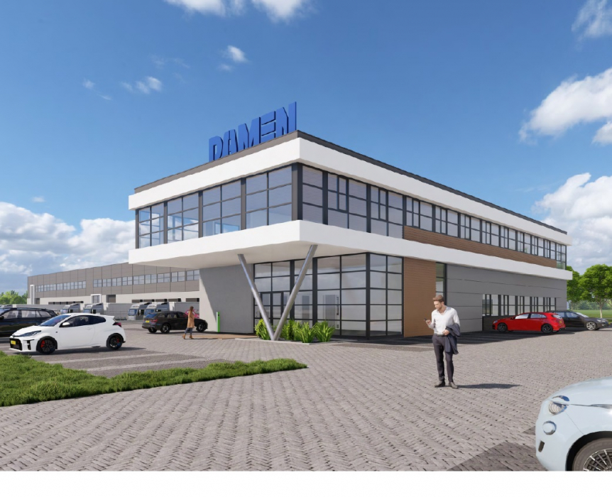 Impressie van het nieuwe DC van Damen Shipyards