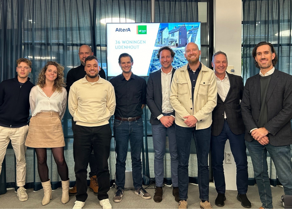 Ondertekening van het project in Udenhout