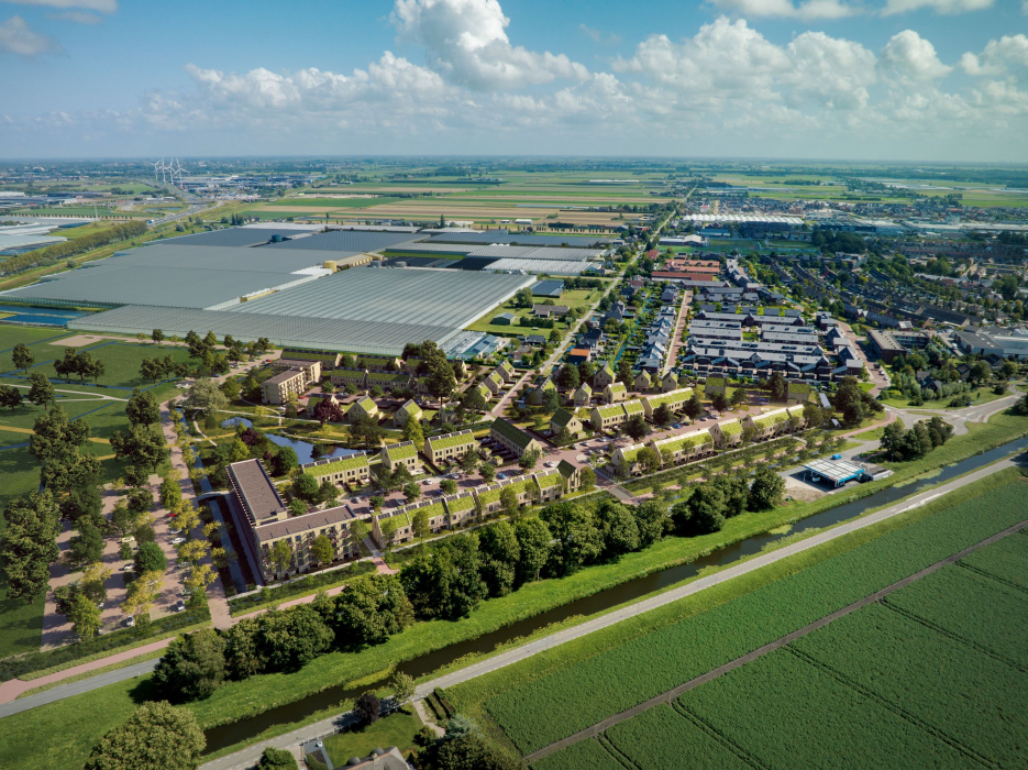 Woningbouwproject Swanladriehoek in Zevenhuizen