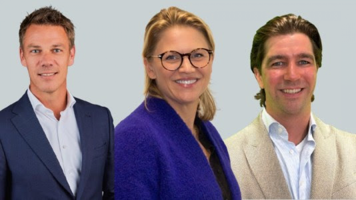 Hendrik-Jan ten Dam, Claudine Meijer en Lucas Floors