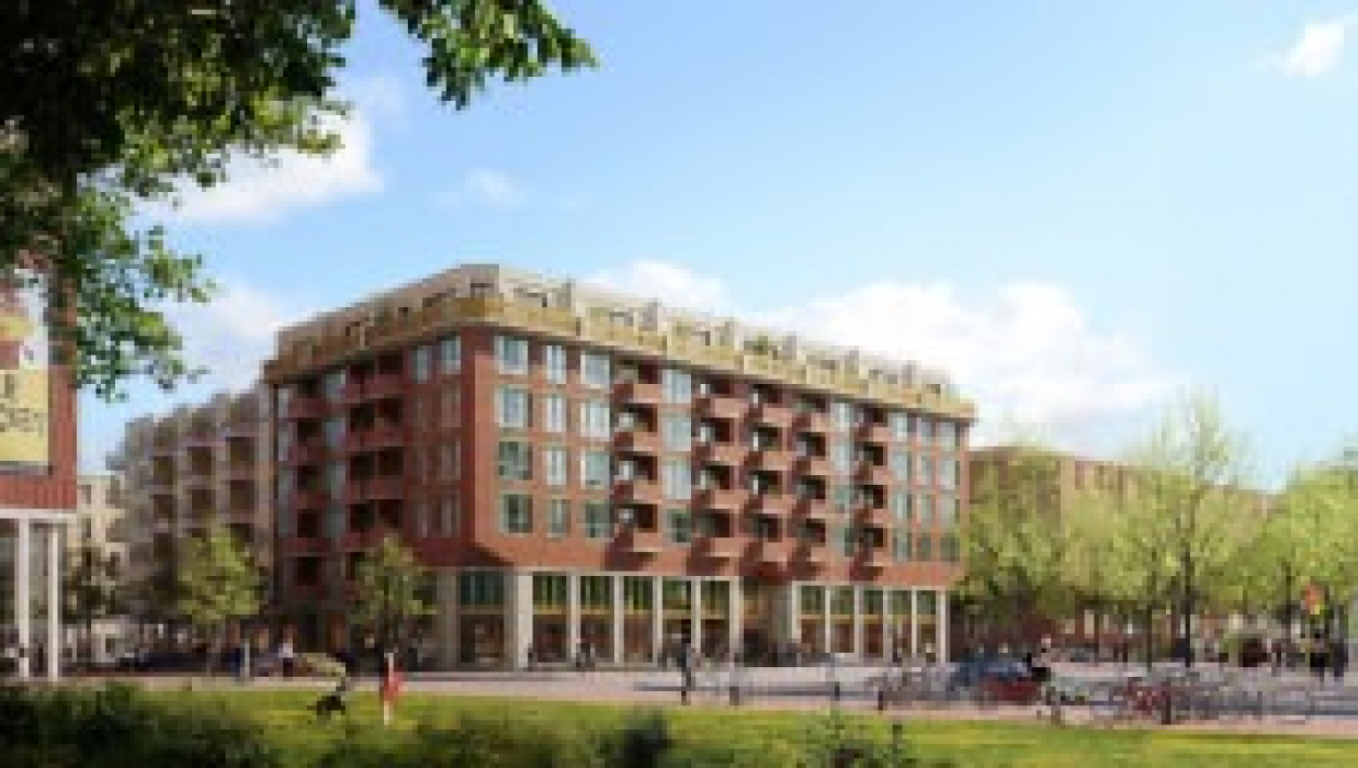 Project BLOEI030 aan het Berlijnplein in Utrecht