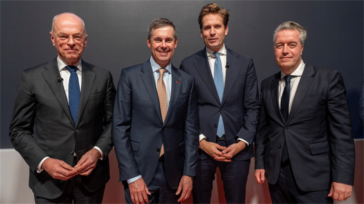 Jan Anthony de Bruijn, Dave Ricks, Vincent Karremans en Nanne de Ru