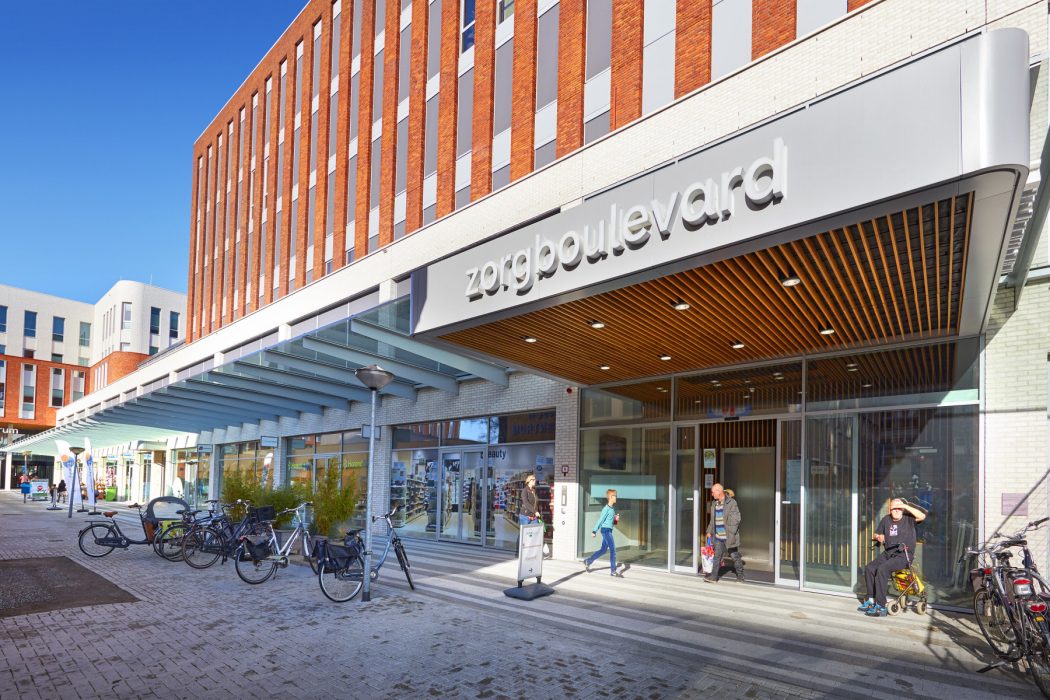 Zorgboulevard in Zaandam dat deel uit maakt van het zorgvastgoedfonds | Bron Achmea Real Estate