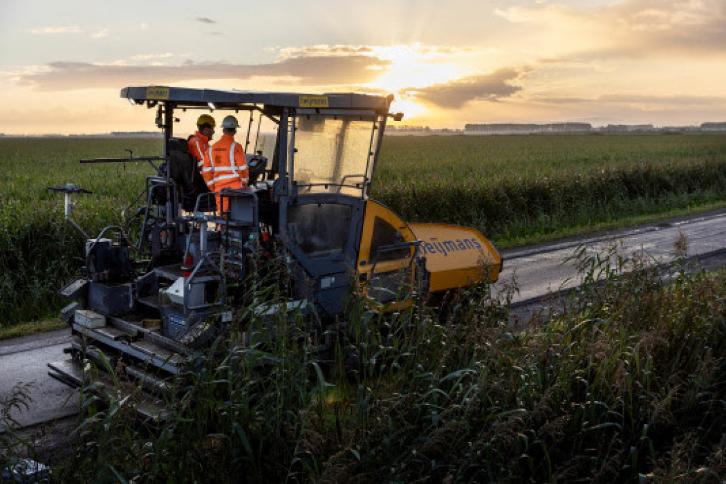 Elektrisch materieel van Heijmans