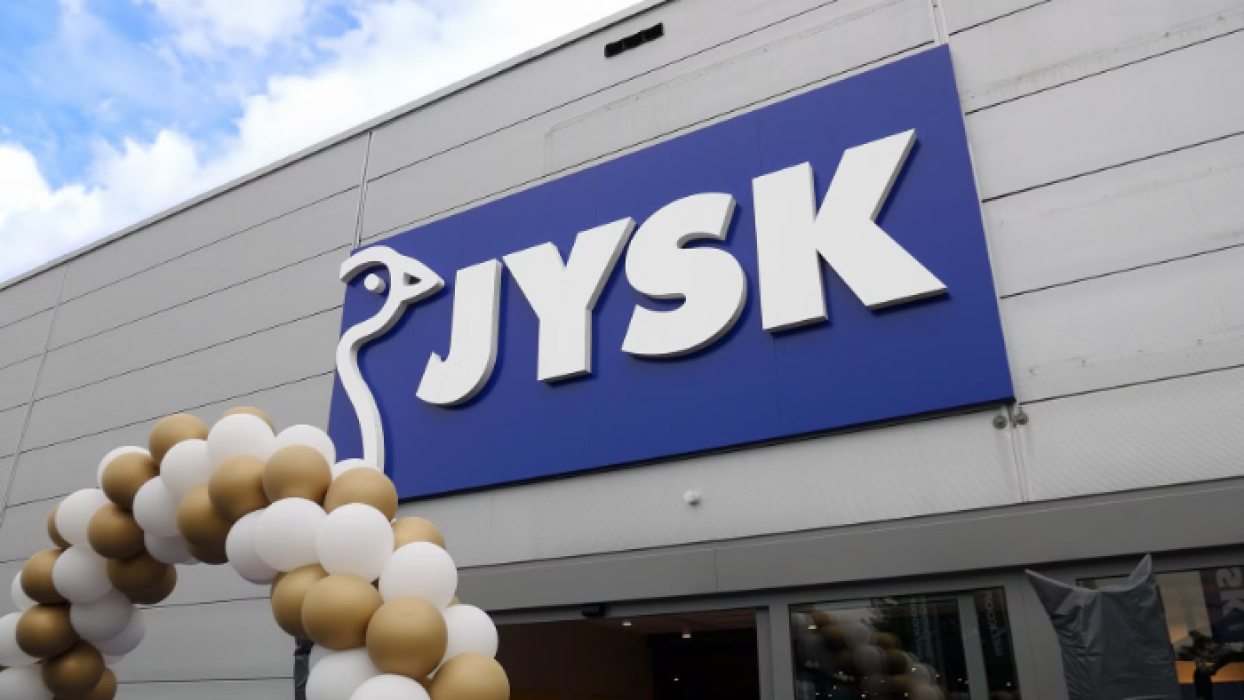 De nieuwe winkel van Jysk in Raalte