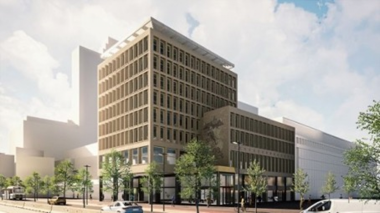 Holbeinhuis aan de Coolsingel 65 in Rotterdam