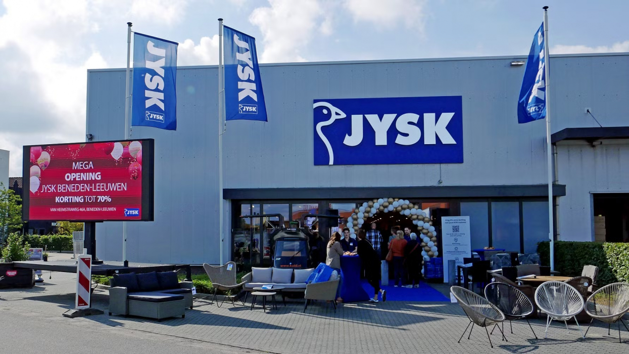 JYSK opent de deuren in Beneden-Leeuwen