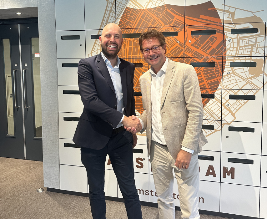 Philip Kranendijk en CEO Jasper Bekkering