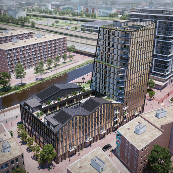 s'Maak-woontoren Schiedam