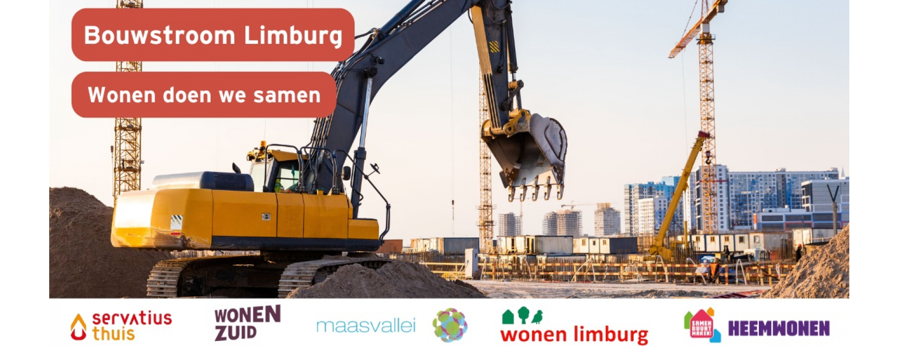 Woningcorporaties in Limburg ondertekenen samenwerkingsovereenkomst Bouwstroom Limburg