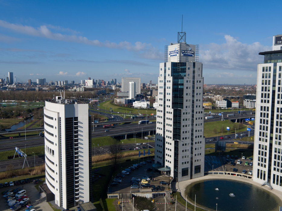 Schouten Toren aan het Rivium Quadrant in Capelle a/d IJssel