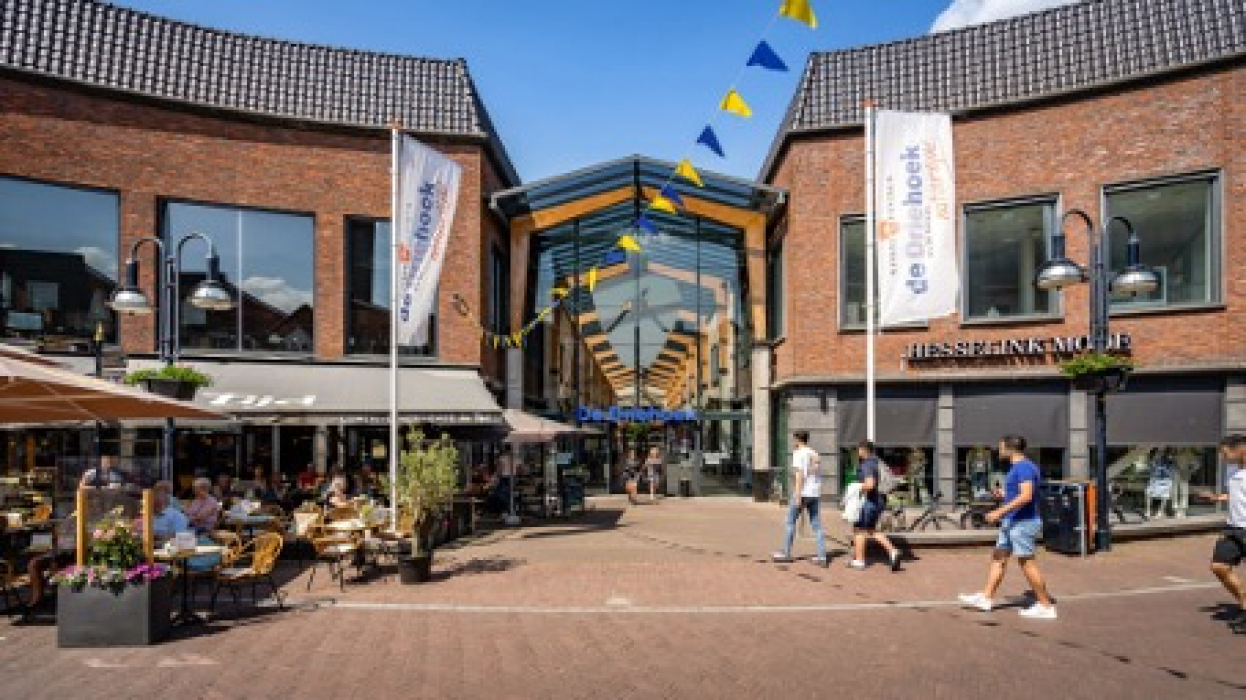 Winkelcentrum De Driehoek in Oldenzaal