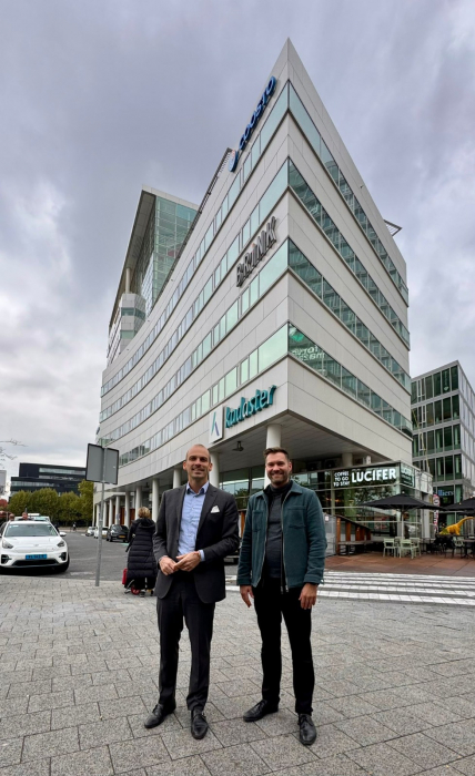 Wethouders Rik Thijs en Stijn Steenbakkers