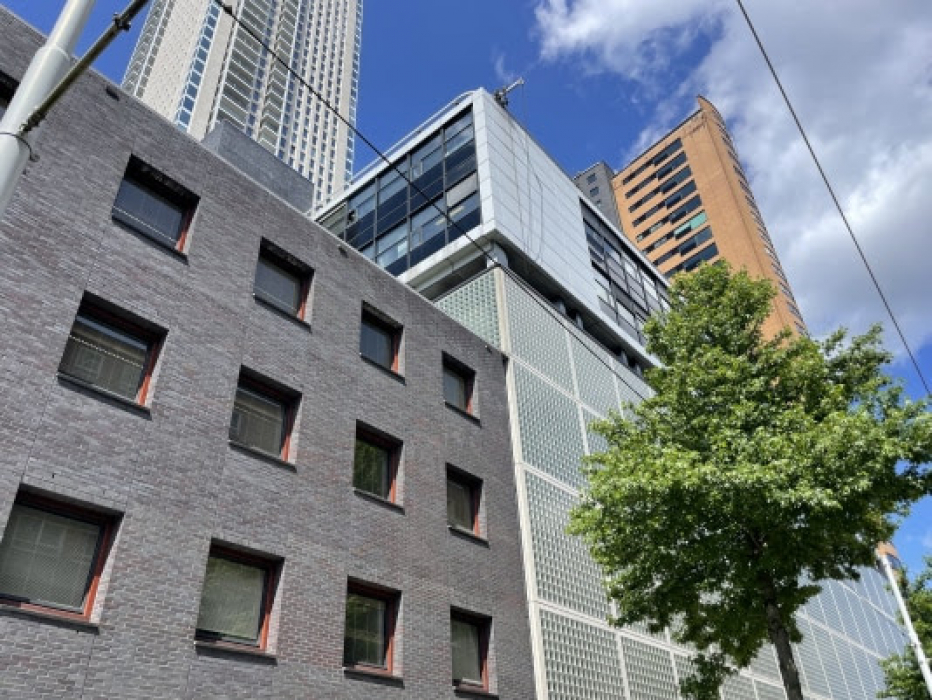 Hoge Erasmus Offices aan de Westerstraat te Rotterdam