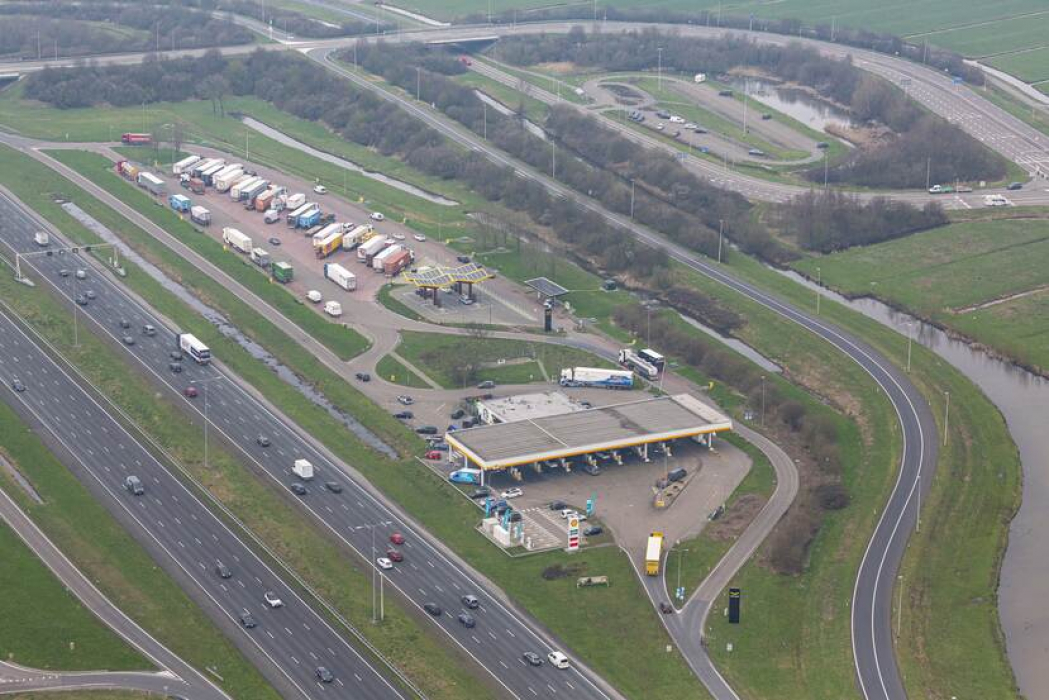 Tankstation ‘Hellevliet’ langs de Rijksweg A12 blijft in handen van Shell