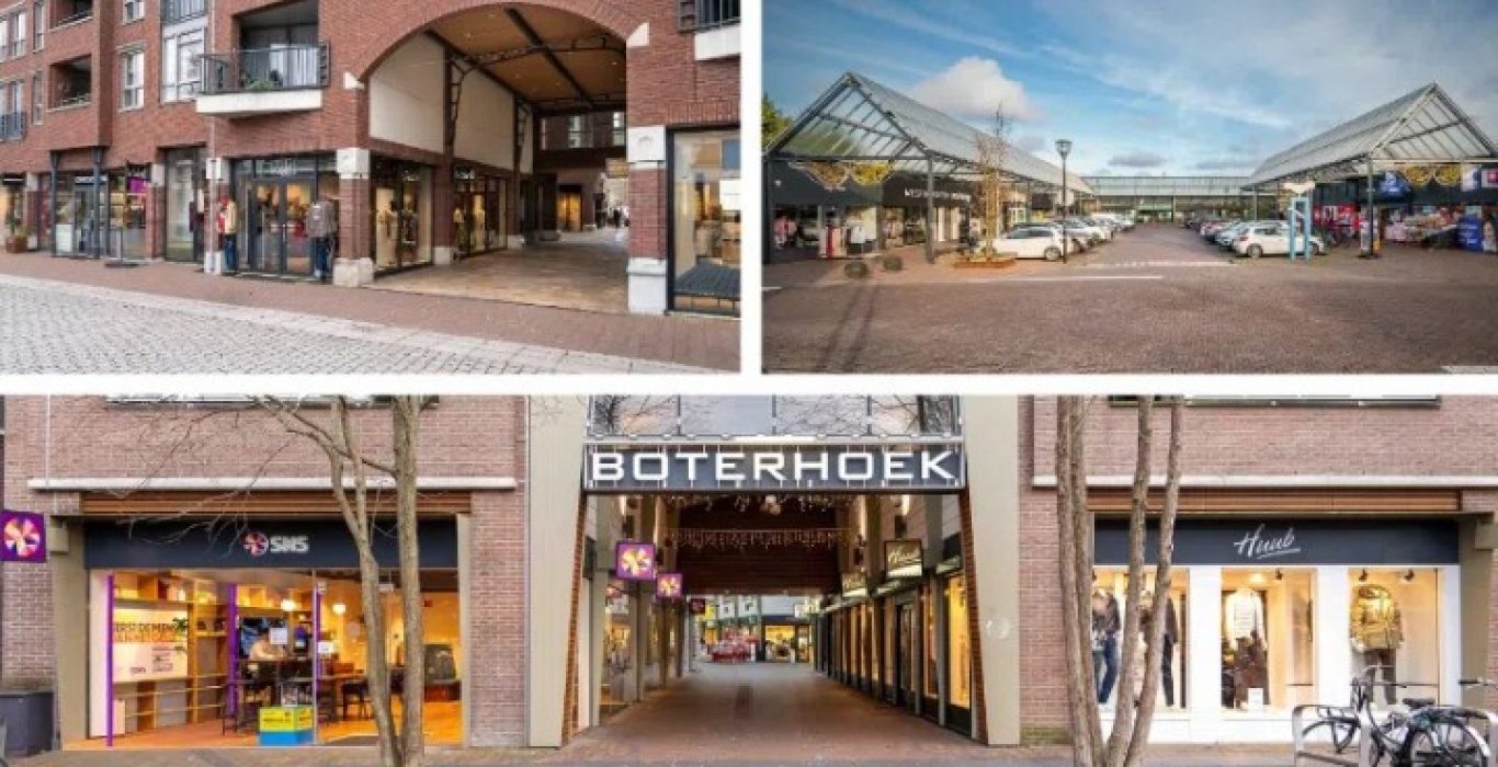 Drie winkelcentra van NLV