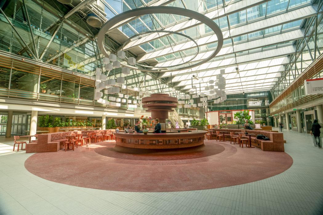 Vernieuwde openbare lobby WTC Amsterdam | ©CBRE Investment Management