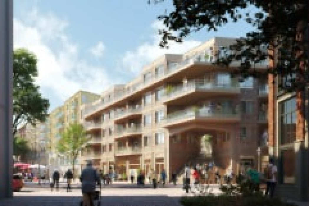 Project BLOEI030 aan het Berlijnplein in Utrecht
