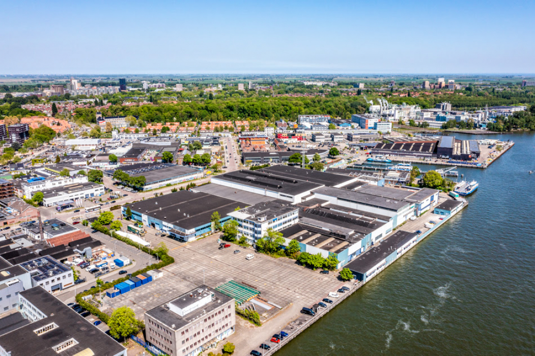 Het voormalige Draka-terrein Amsterdam