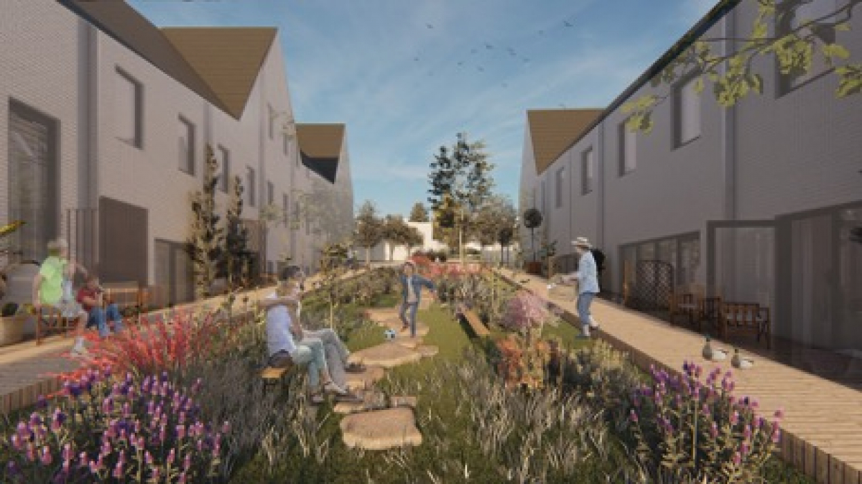 De Groene Heerlijkheid aan de Stationsstraat/Haspelweg in Deurne