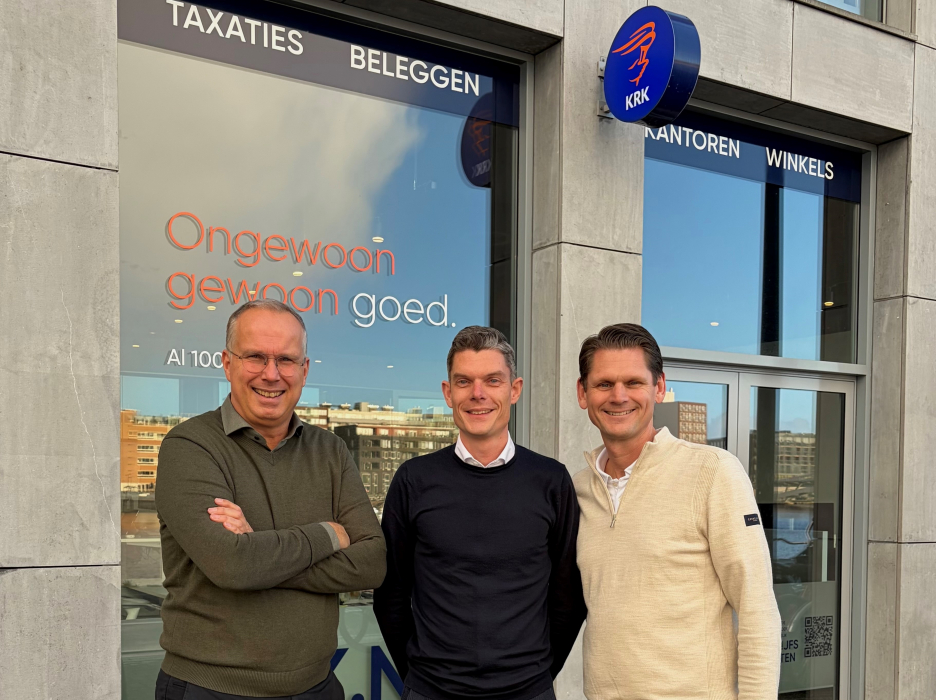 v.l.n.r. Robert de Joode, Matthijs van Bekkum, Marc Wolthuis