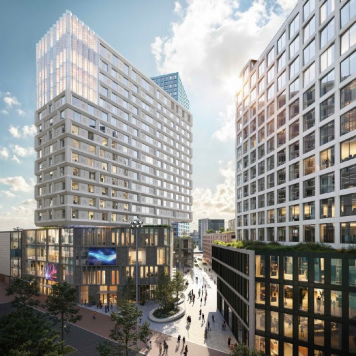 De nieuwe mixed‑use stadswijk naast de Johan Cruijff ArenA