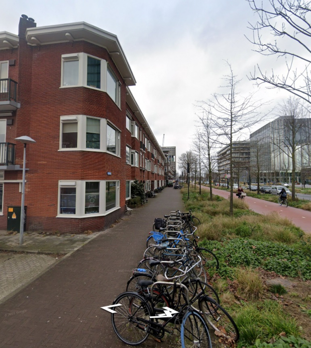 Woningen staan aan de Croeselaan te Utrecht