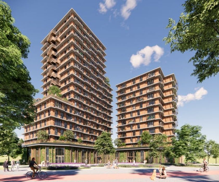 Impressie van project Barrio Lobi in Amsterdam-Zuidoost