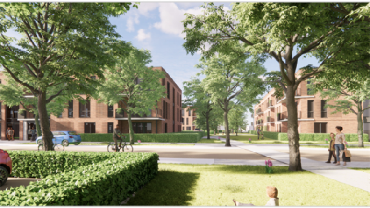 Energieneutrale huurappartementen aan de Graaf Janlaan in Hillegom