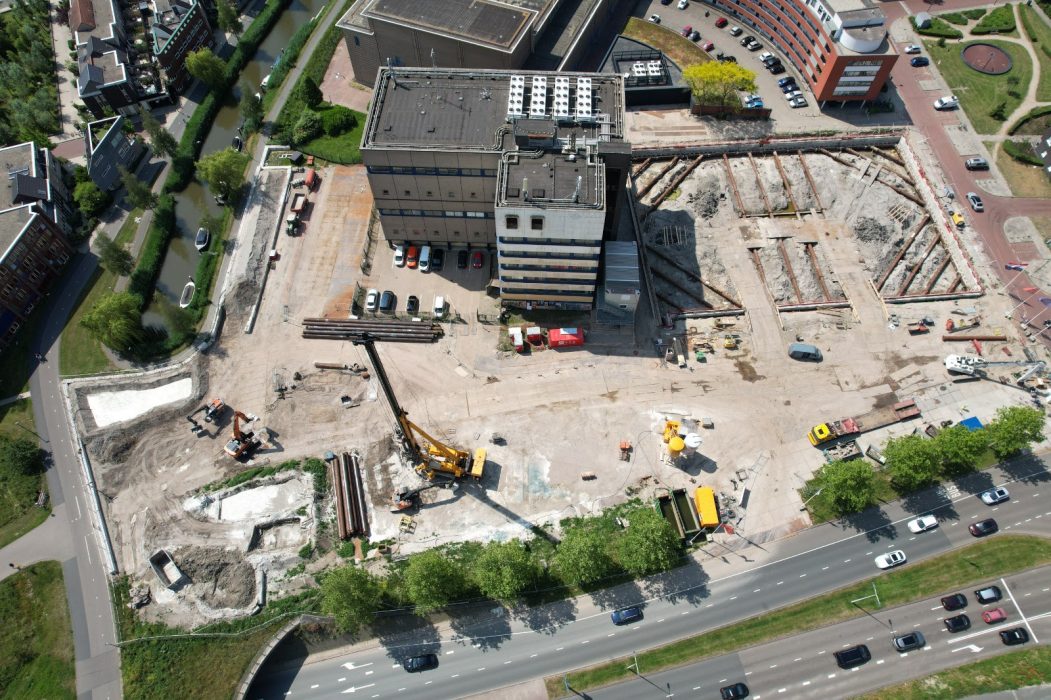 Aanbouw LEAD in Leiden