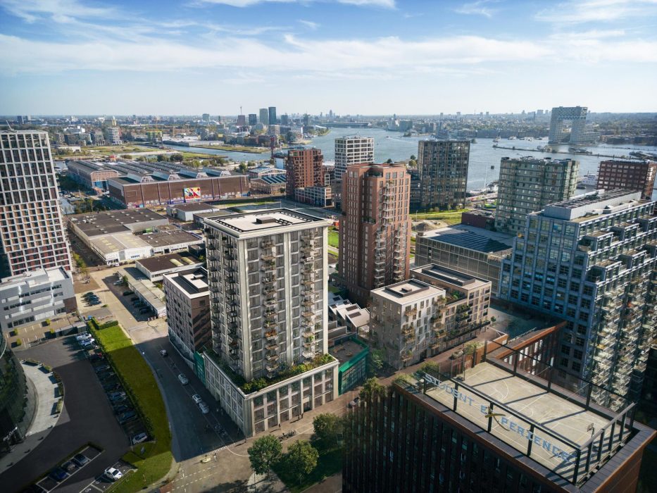 De IJ-Loods op de NDSM-werf in Amsterdam-Noord