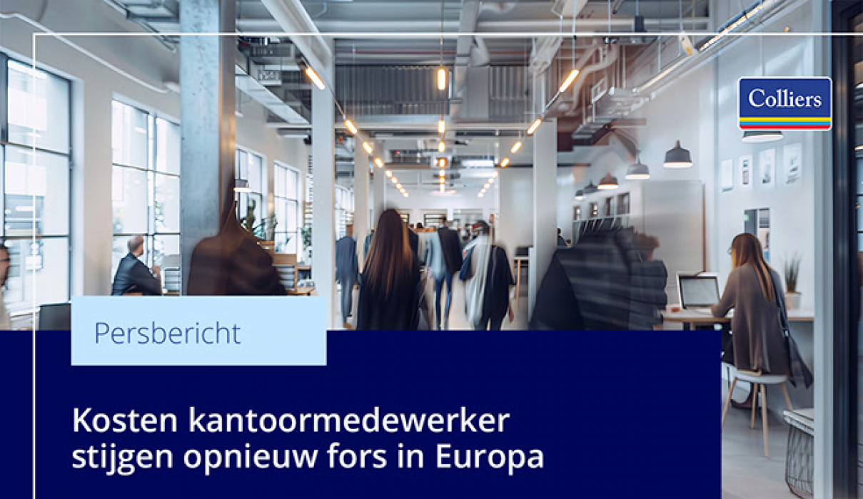 Kosten kantoormedewerker stijgen opnieuw fors in Europa