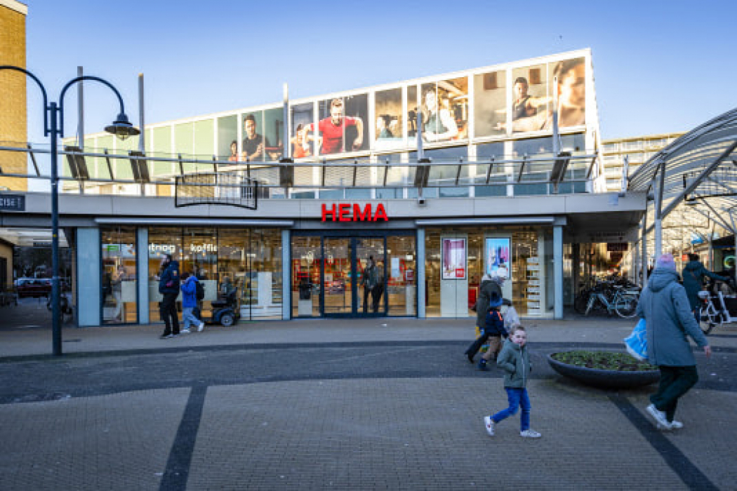 Hema in Winkelcentrum Julianabaan in Voorburg