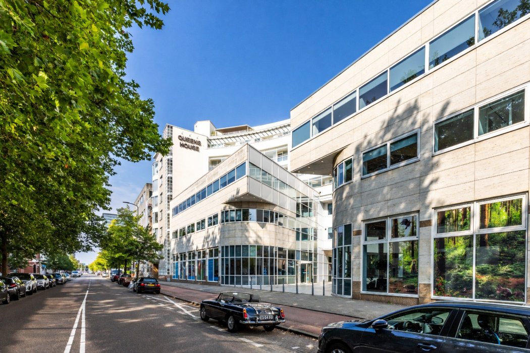 ‘Queens House’ aan de Bezuidenhoutseweg in Den Haag