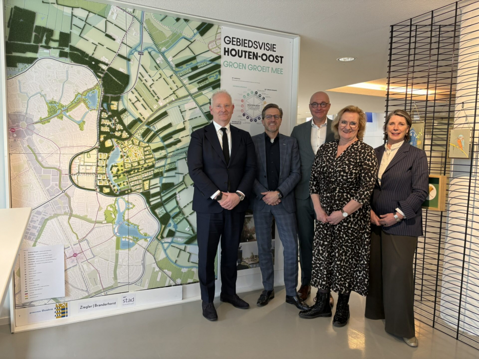 Ondertekening intentieovereenkomst Houten Oost