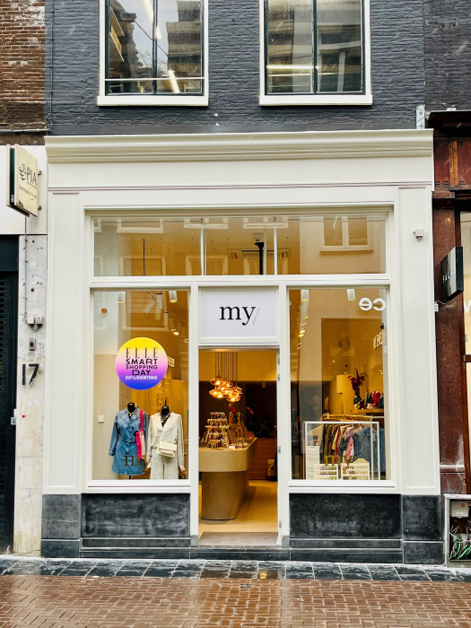 Winkelpand aan de Leidsestraat 19 in Amsterdam