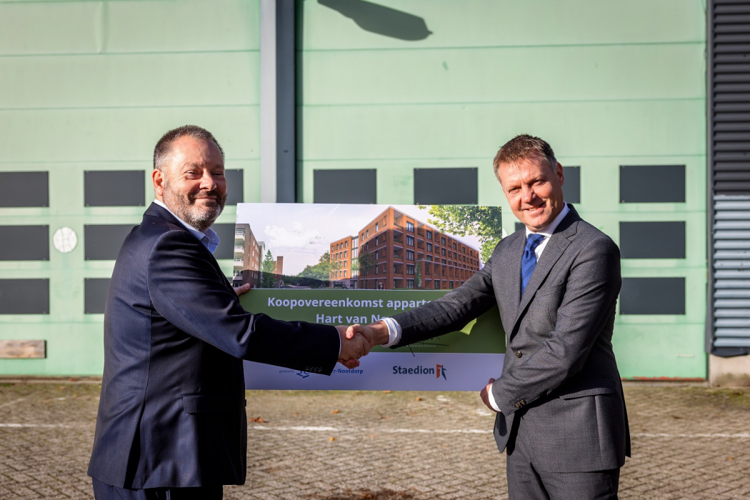 Frank van Kuppeveld (links) en Gijsbert van Herk (rechts)