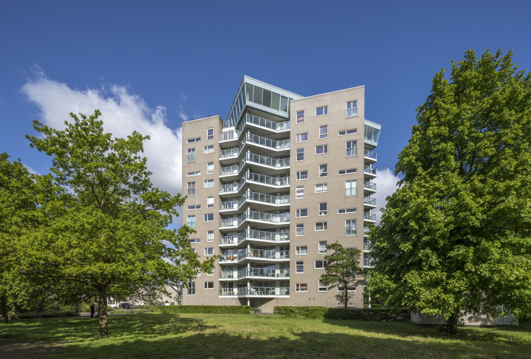 Het aangekochte wooncomplex van Urban Interest  in Diemen